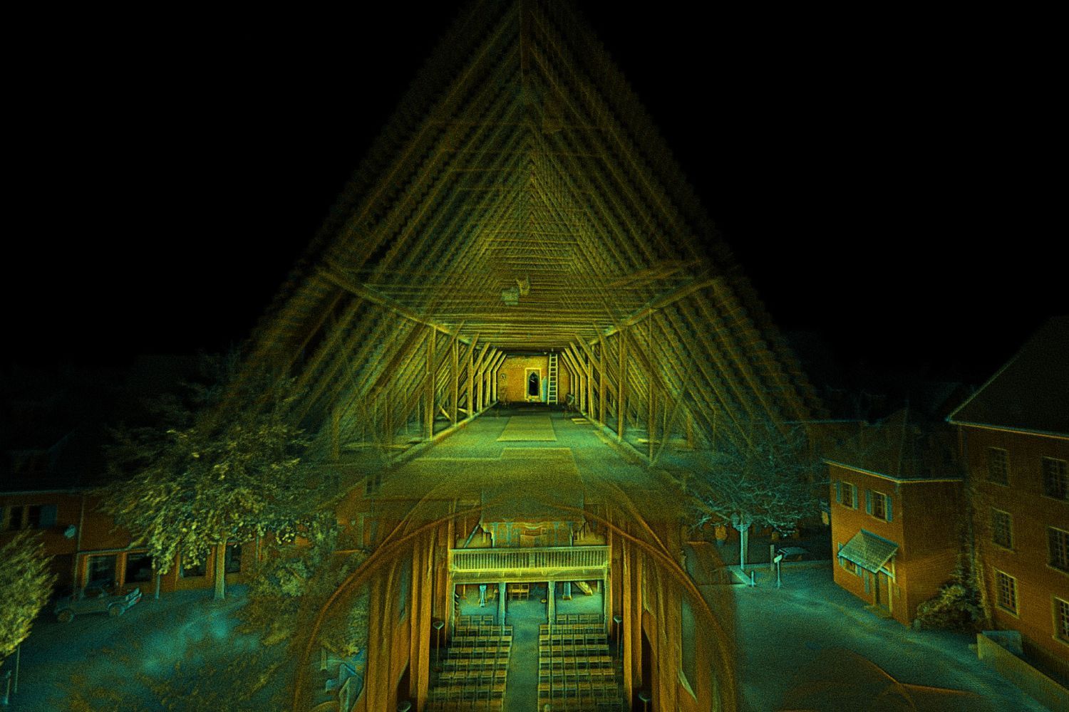 dotscene 3D-Laserscan Alte Stadtkirche St. Michael Ausschnitt