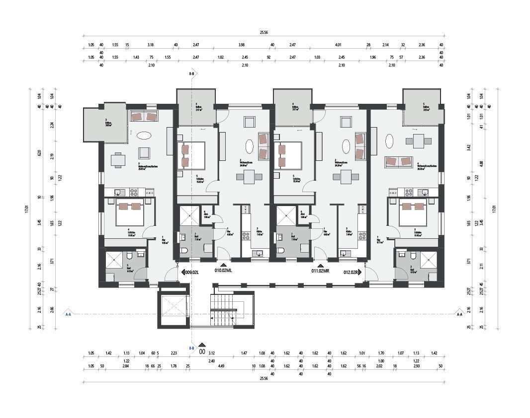 dotscene Wohnungsgrundriss Bestandsdigitalisierung Wohnungswirtschaft